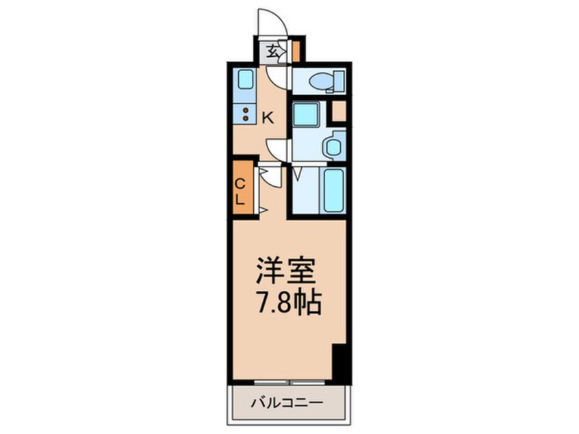 間取図 エスリード金山リュクス
