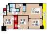 S-FORT鶴舞reale 3LDKの間取り