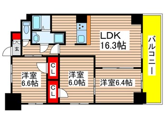 間取図 S-FORT鶴舞reale