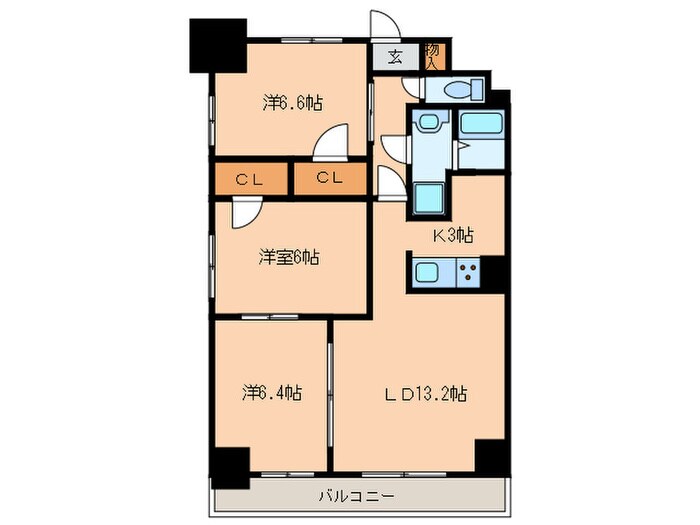 間取り図 S-FORT鶴舞reale