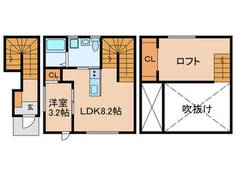 間取図 ESPRESSO新清洲