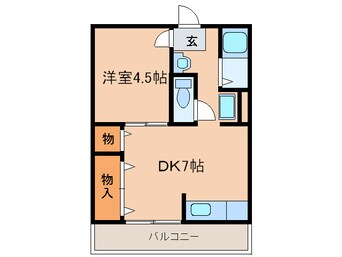 間取図 塙マンション