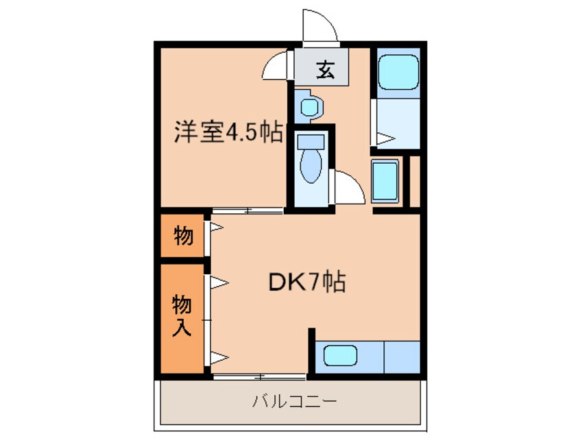 間取図 塙マンション