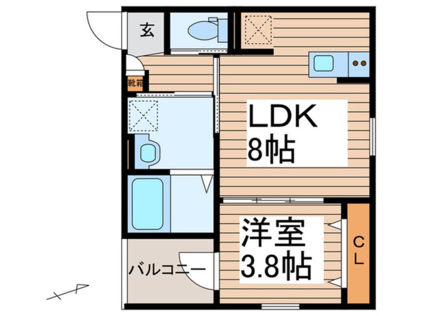 間取図 robot home鶴里Ⅱ