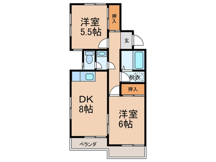 間取り図 ベルグ本地