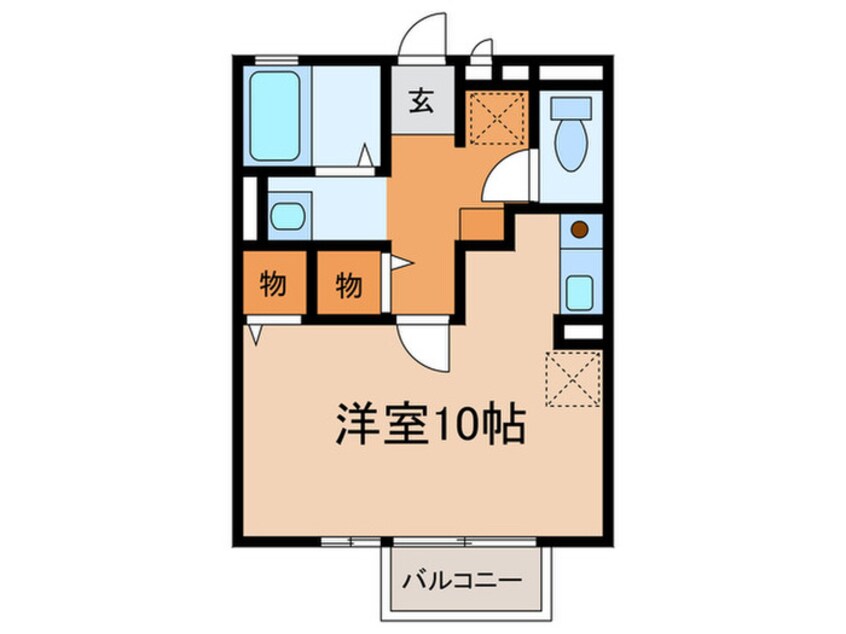 間取図 セジュ－ル南町
