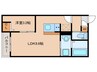 CRASTINE上飯田東町4丁目 1LDKの間取り