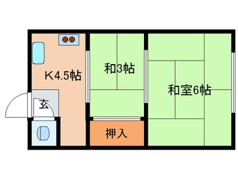 間取図 きさらぎ荘