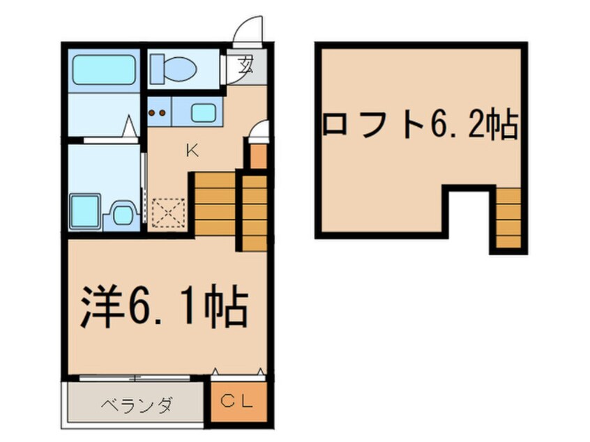 間取図 ロジュマン・ユイット