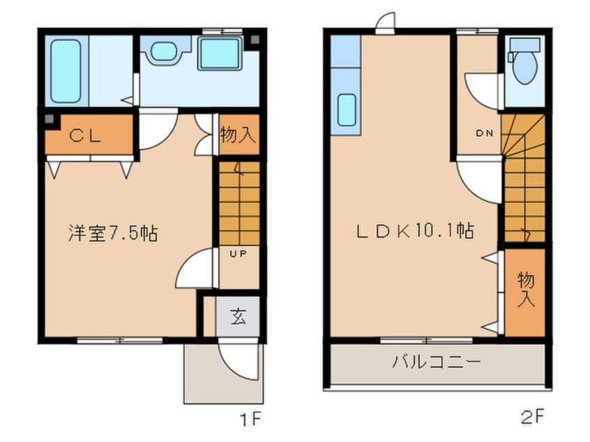 間取図 Ｃｌａｉｒ