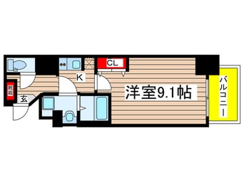 間取図 CREST TAPP新栄