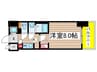 CREST TAPP新栄 1Kの間取り