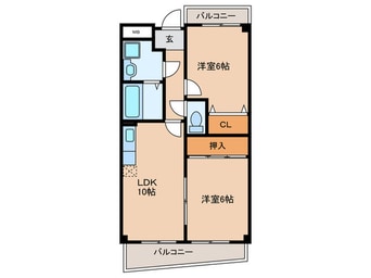間取図 Ｃｈｅｚ－ＳｏｉＭ