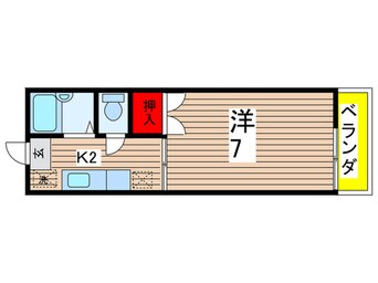 間取図 マロ－ネ南