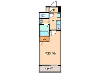 間取図 プルミエ千成