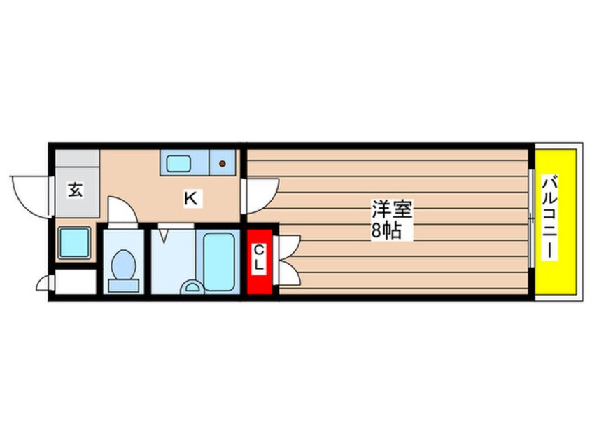 間取図 フェリークジュール