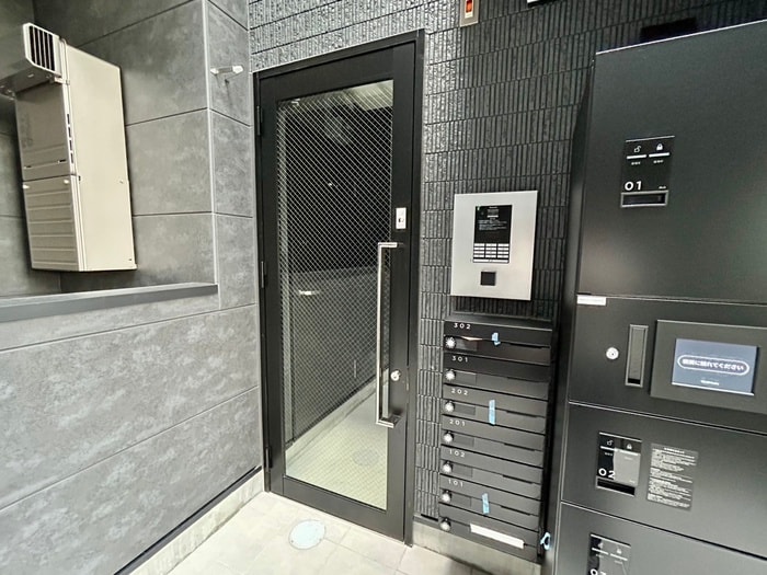 エントランス部分 ハーモニーテラス新守町