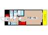 ﾌﾟﾚｻﾝｽ久屋大通公園ｴｱﾘｰ(203) 1Kの間取り
