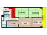 レジデンス泉 3LDKの間取り