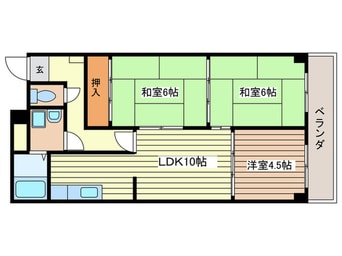 間取図 レジデンス泉