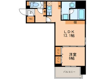 間取図 ルシェット白川公園