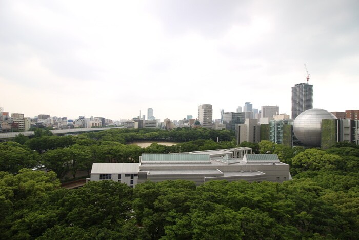 室内からの展望 ルシェット白川公園