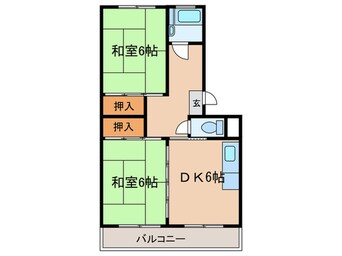 間取図 斉藤コーポ