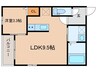 ＣＲＡＳＴＩＮＥ東味鋺3丁目 1LDKの間取り