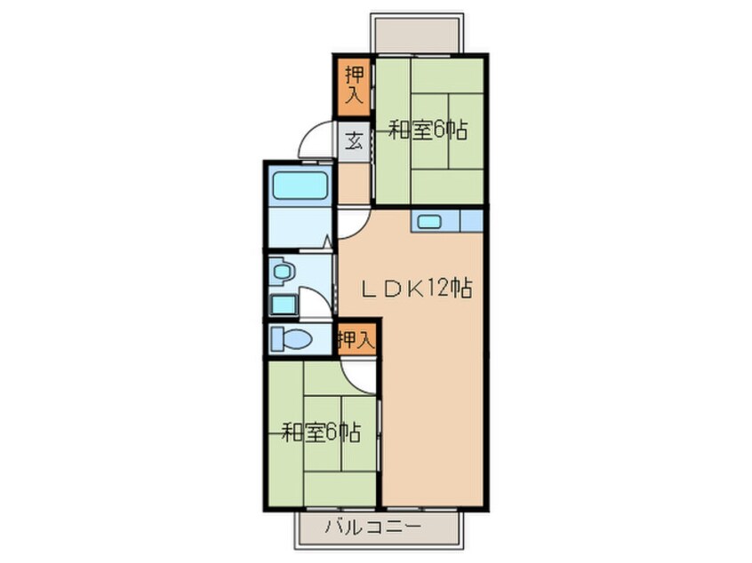 間取図 ピューラ13