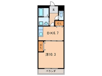 間取図 M.HOUSEⅠ