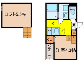 間取図 ハーモニーテラス柳森町