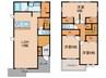 植田山4丁目戸建 3LDKの間取り