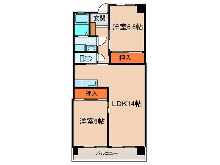間取り図 ウインザＫ＆Ｙ