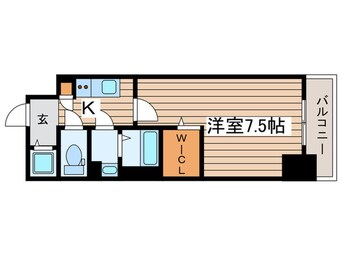 間取図 エスリード新栄プライム（908）