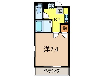 間取図 エクセレントハイツＳ