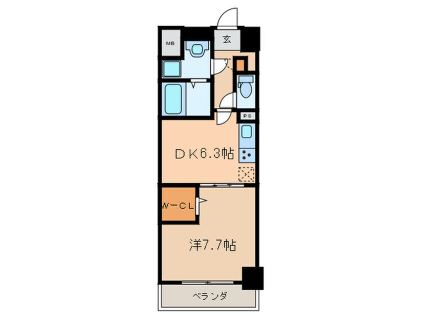 間取図 メイボートレス