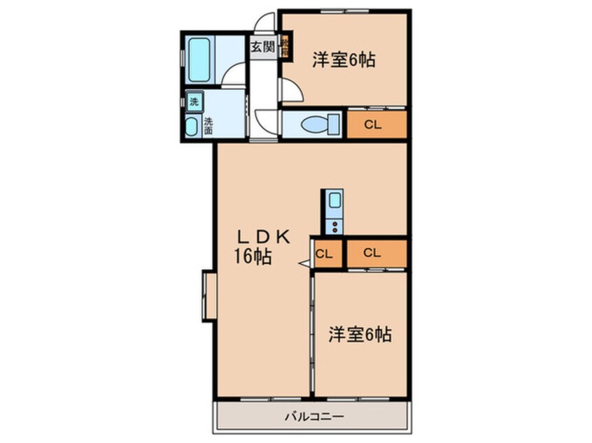 間取図 ファミーユ戸田