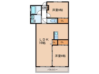 間取図 ファミーユ戸田