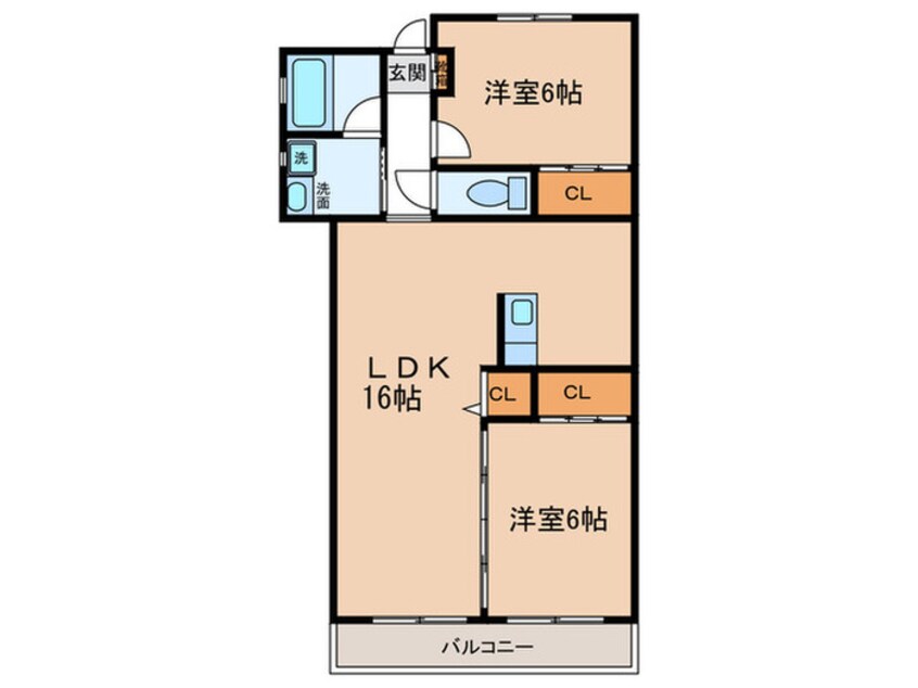 間取図 ファミーユ戸田