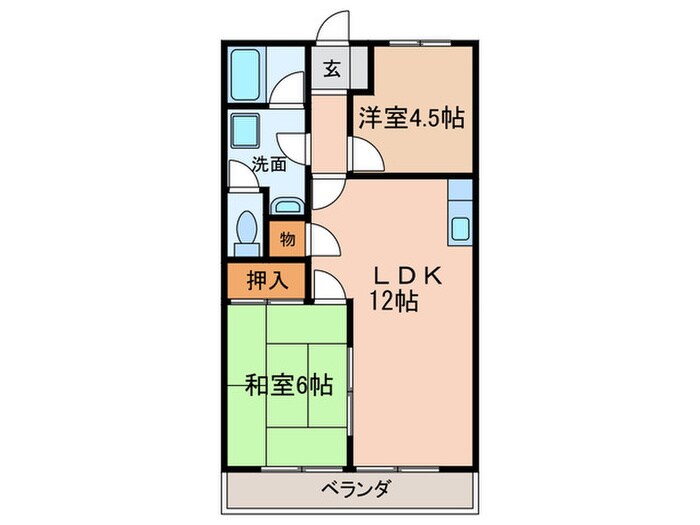 間取り図 メゾン・ド・ラピュタ