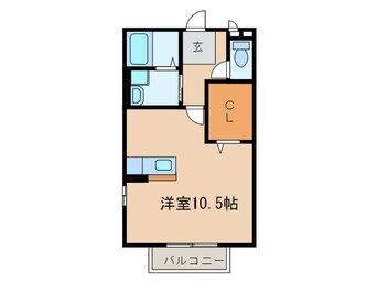 間取図 セジュール　たらが野