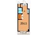 シティパルナゴヤ 1Kの間取り