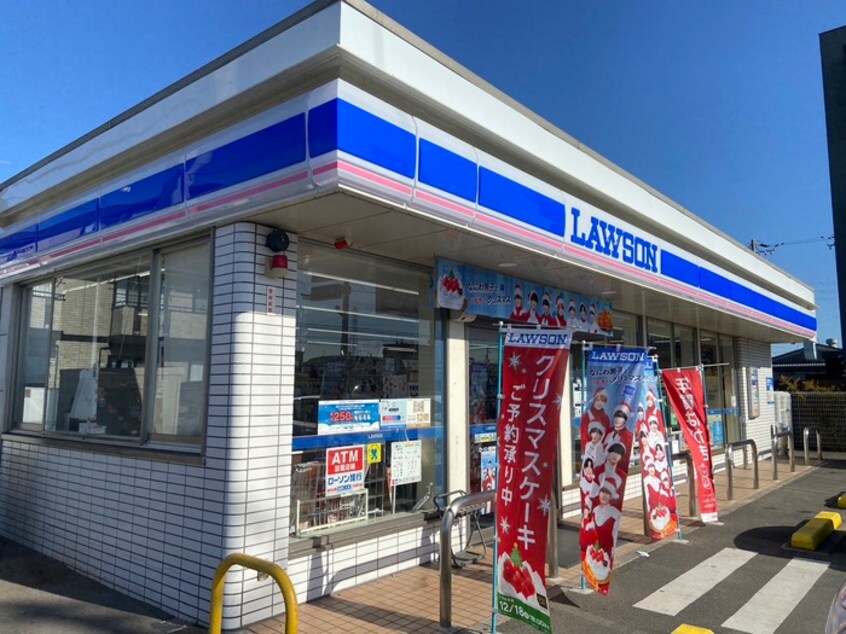 ローソン甚目寺坂牧東店(コンビニ)まで542m S・S　フローラ　セゾン