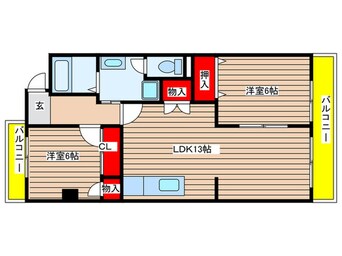 間取図 サニ－ハイツＫＩＴＯ