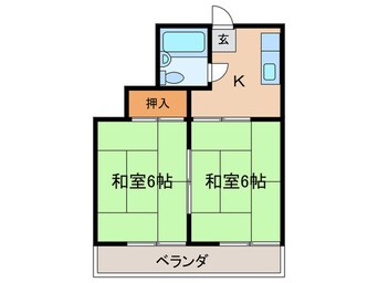 間取図 エクセランス稲島