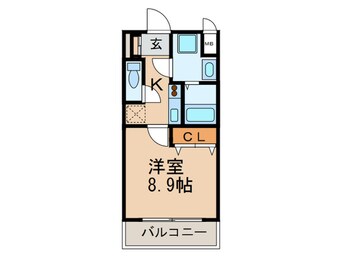 間取図 パ－クアベニュ－ティリェツ