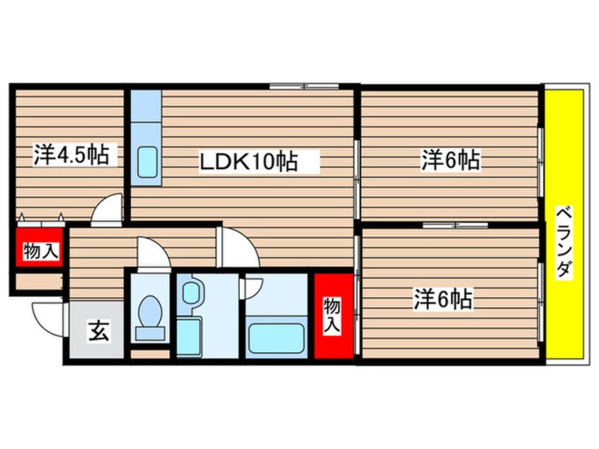 間取図 ミスカニア八事