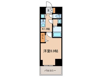 間取図 M-Luxe丸の内