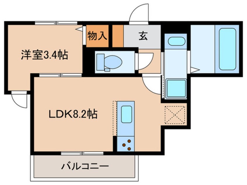 間取図 仮）十王マンション