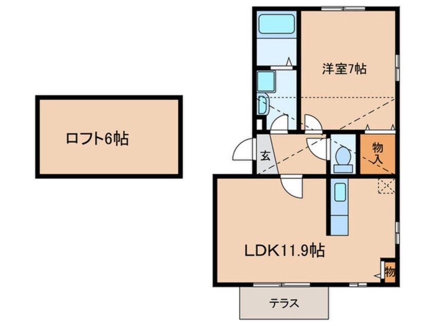 間取図 ノラ　アルボレ